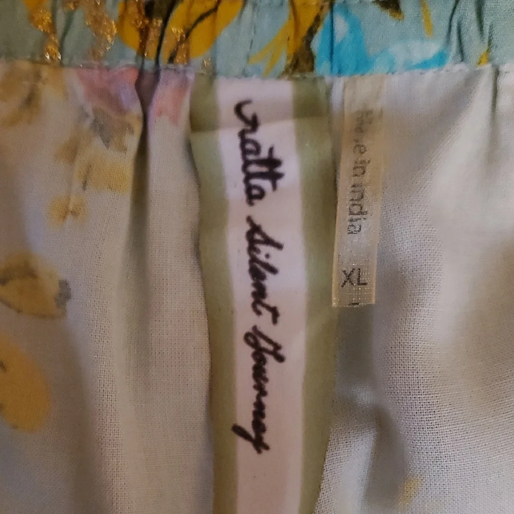 NWT Aratta Floral Wide Leg Pants - Multicolor - Picture 3 of 6